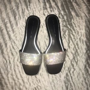 Zara crystal sandals
